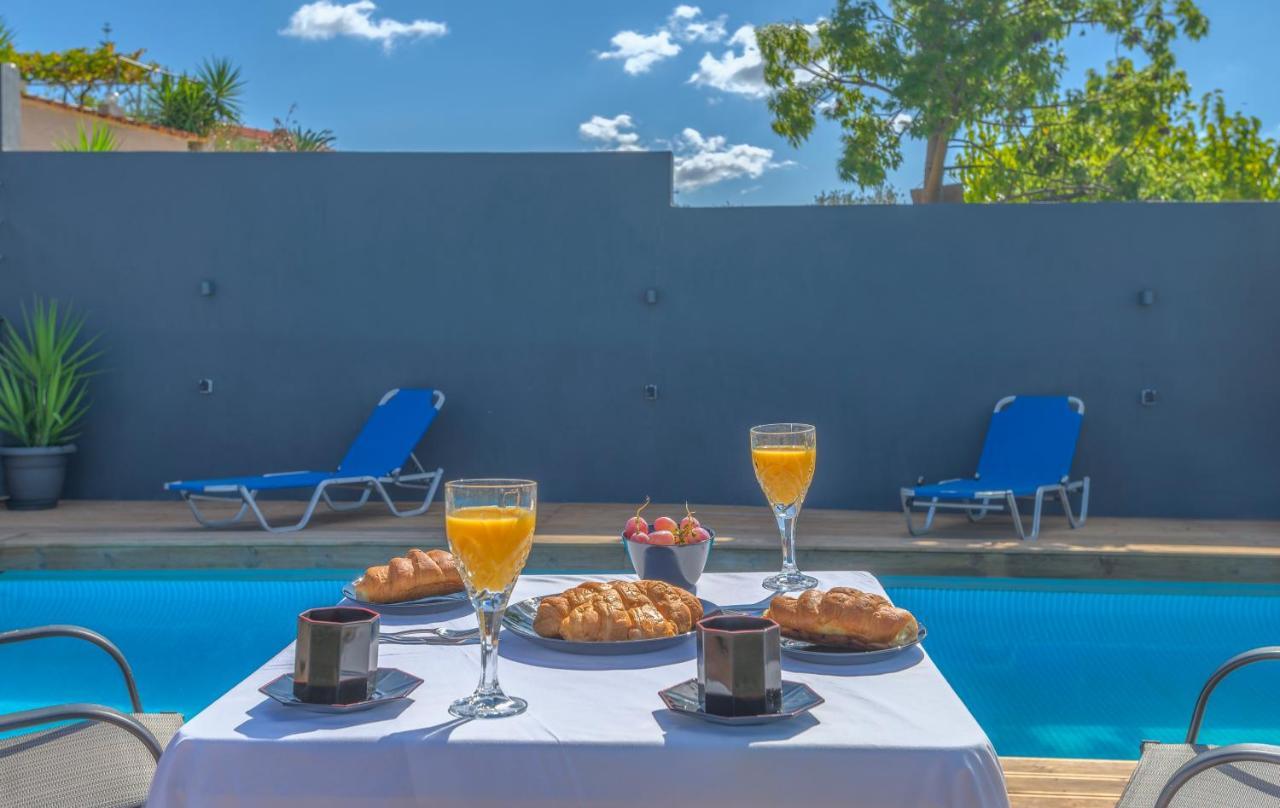 Private Pool Villa Ggki Skepasti Bagian luar foto