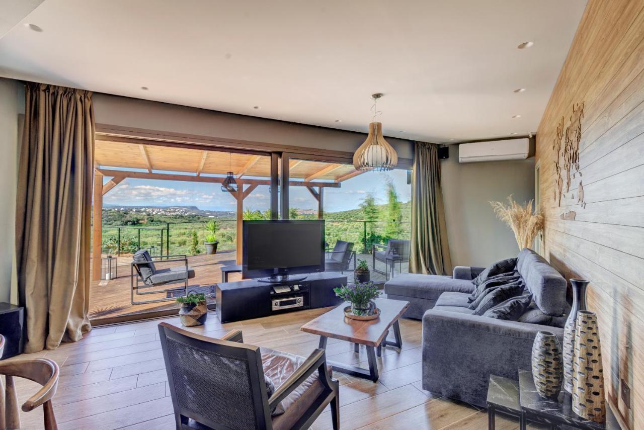 Private Pool Villa Ggki Skepasti Bagian luar foto